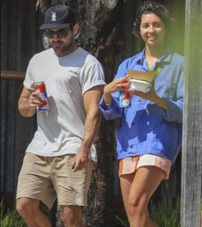 David Efron's son Zac Efron with his ex-girlfriend Vanessa Valladares